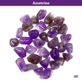 Ametrine Tumbled Stone - AEORA ROCKS INDIA - Healing Crystals superstore