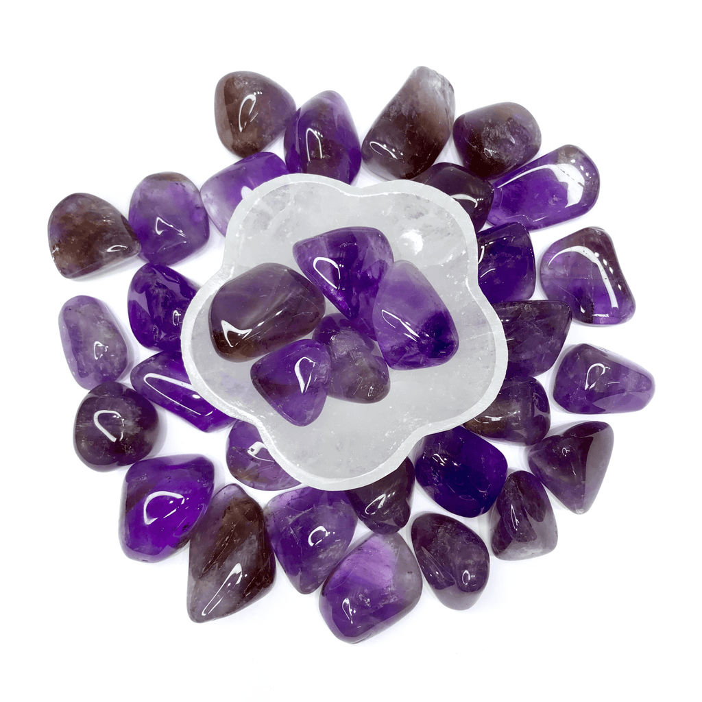 Ametrine Tumbled Stone - AEORA ROCKS INDIA - Healing Crystals superstore
