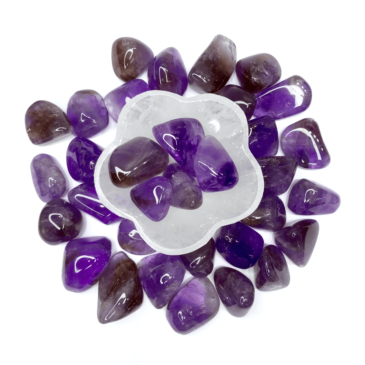 Ametrine Tumbled Stone - AEORA ROCKS INDIA - Healing Crystals superstore