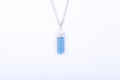 Angelite Single Point Pendant - AEORA ROCKS INDIA - Healing Crystals superstore