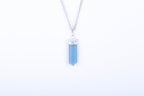Angelite Single Point Pendant - AEORA ROCKS INDIA - Healing Crystals superstore