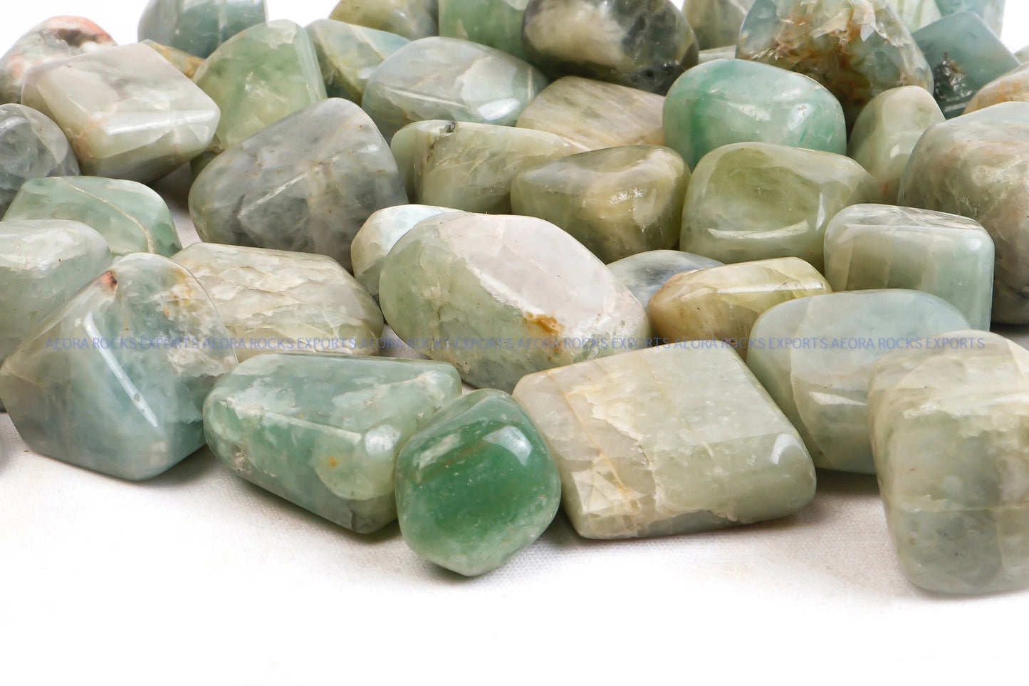 Aquamarine Tumbled Stone in India - Aeora Rocks - AEORA ROCKS INDIA - Healing Crystals superstore