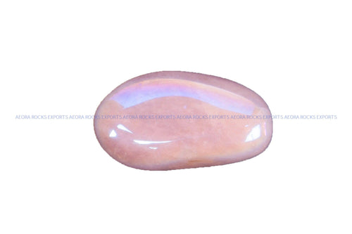 Aura Rose Quartz Tumbled Stone in India - Aeora Rocks - AEORA ROCKS INDIA - Healing Crystals superstore