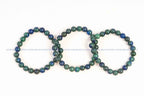 Azurite Malachite 8mm Bead Bracelet in India - Aeora Rocks