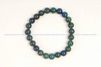 Azurite Malachite 8mm Bead Bracelet in India - Aeora Rocks