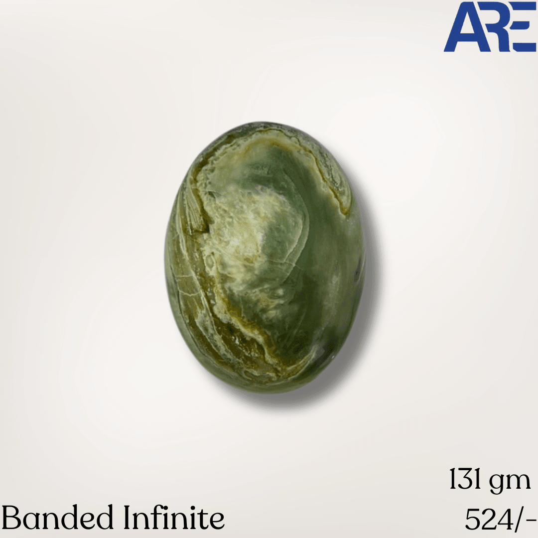 Banded Infinite Palmstone - AEORA ROCKS INDIA - Healing Crystals superstore