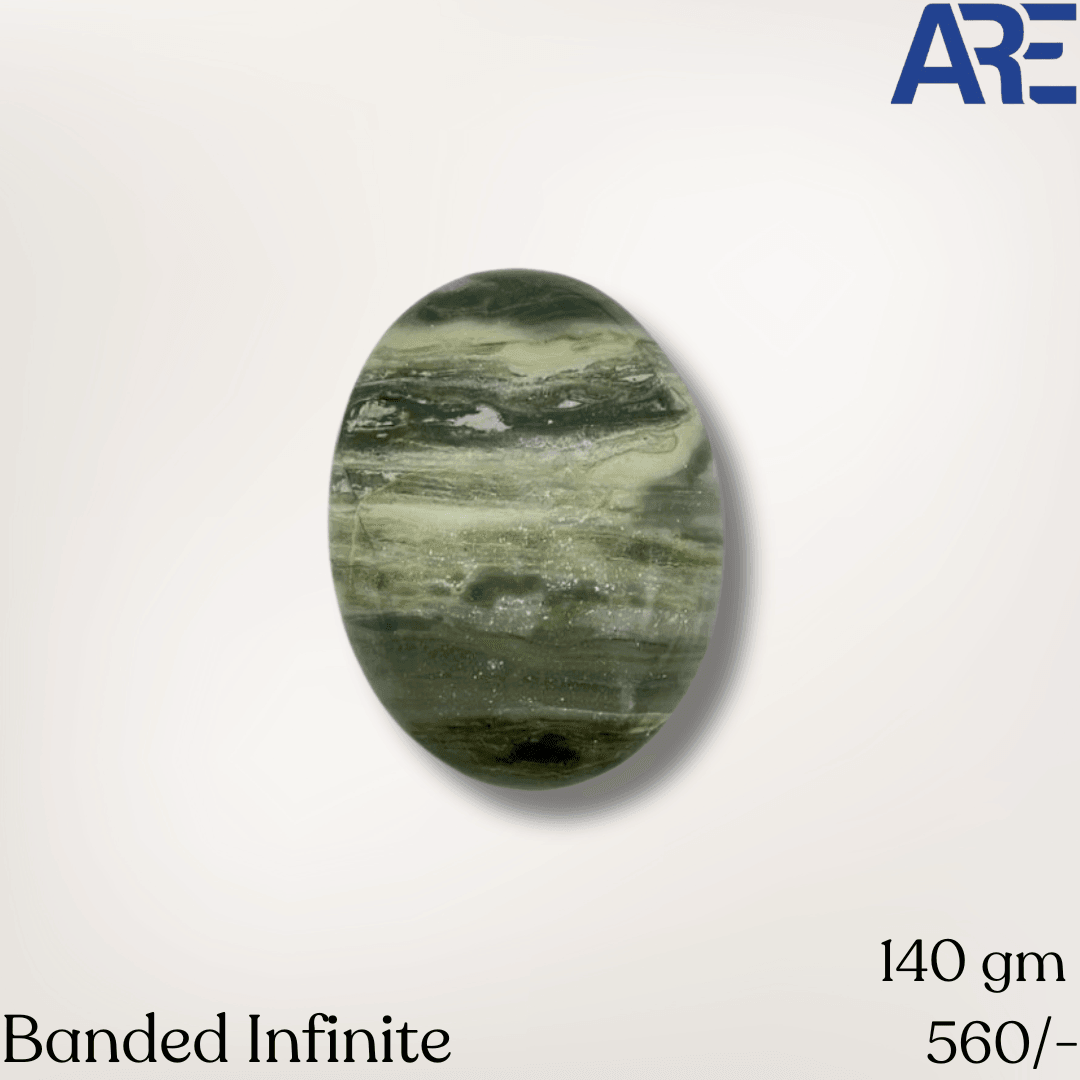 Banded Infinite Palmstone - AEORA ROCKS INDIA - Healing Crystals superstore