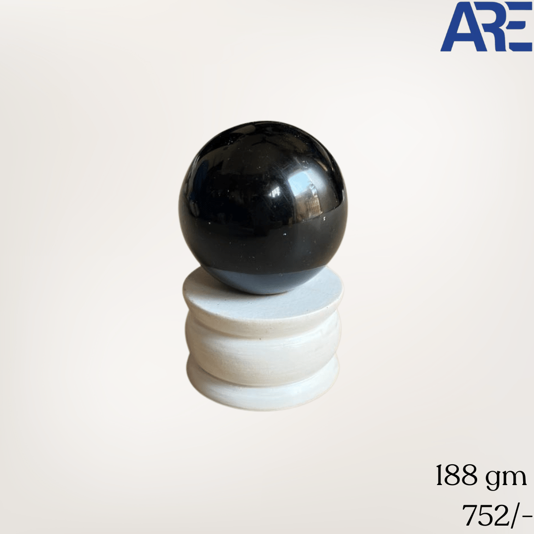 Black Obsidian Sphere - AEORA ROCKS INDIA - Healing Crystals superstore