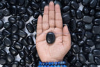 Black Obsidian Tumbled Stone - AEORA ROCKS INDIA - Healing Crystals superstore