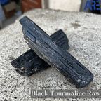 Black Tourmaline Raw - AEORA ROCKS INDIA - Healing Crystals superstore