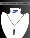 Black Tourmaline Vogel Pendant - AEORA ROCKS INDIA - Healing Crystals superstore