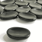 Black Tourmaline Worry Stone - AEORA ROCKS INDIA - Healing Crystals superstore