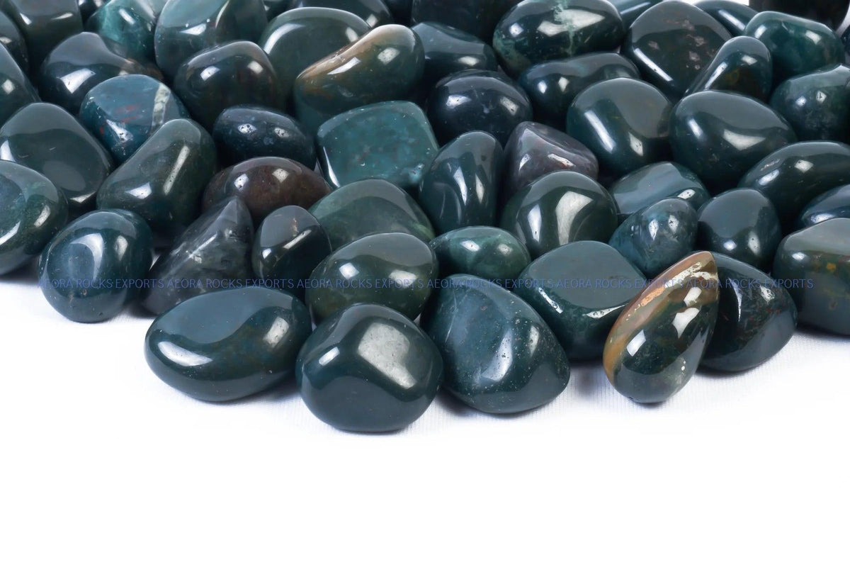 Bloodstone Tumbled Stone in India - Aeora Rocks - AEORA ROCKS INDIA - Healing Crystals superstore