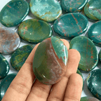 Bloodstone Worry Stone - AEORA ROCKS INDIA - Healing Crystals superstore