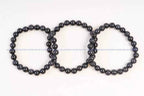 Blue Goldstone Bead Bracelet 8mm in India - Aeora Rocks