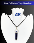 Blue Goldstone Vogel Pendant - AEORA ROCKS INDIA - Healing Crystals superstore