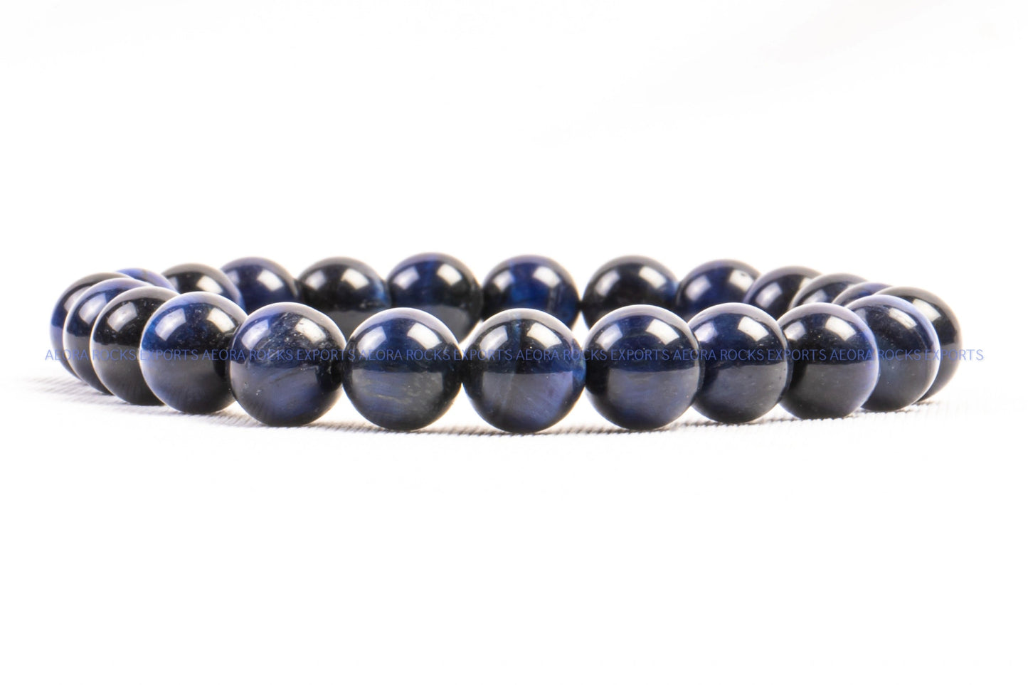 Blue Tiger Eye Bead Bracelet in India - Aeora Rocks - AEORA ROCKS INDIA - Healing Crystals superstore