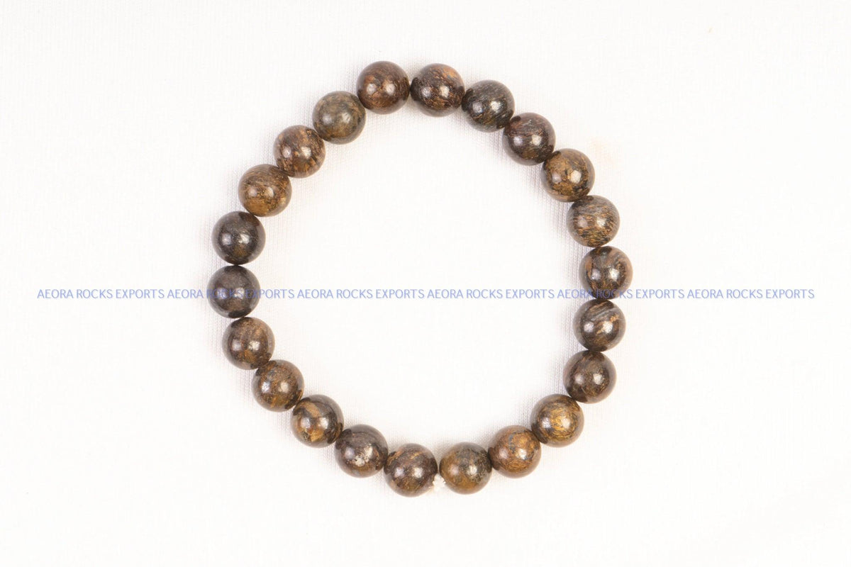Bronzite Bead Bracelet in India - Aeora Rocks - AEORA ROCKS INDIA - Healing Crystals superstore