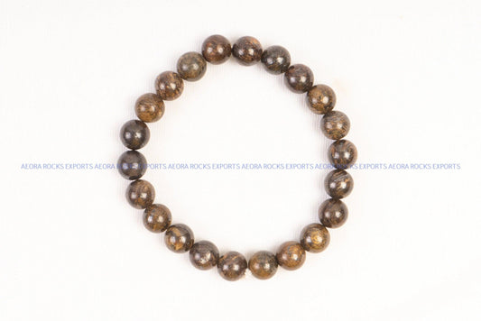 Bronzite Bead Bracelet in India - Aeora Rocks - AEORA ROCKS INDIA - Healing Crystals superstore