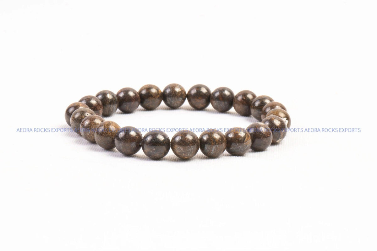 Bronzite Bead Bracelet in India - Aeora Rocks - AEORA ROCKS INDIA - Healing Crystals superstore