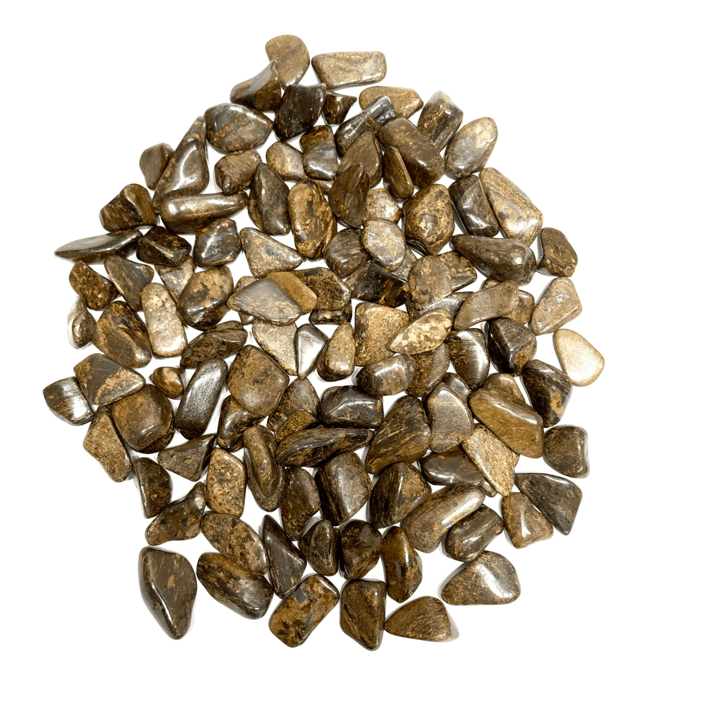 Bronzite Tumbled Stone - AEORA ROCKS INDIA - Healing Crystals superstore