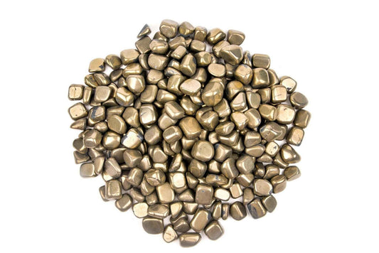 Buy Natural Pyrite Tumbled Stone in India - Aeora Rocks