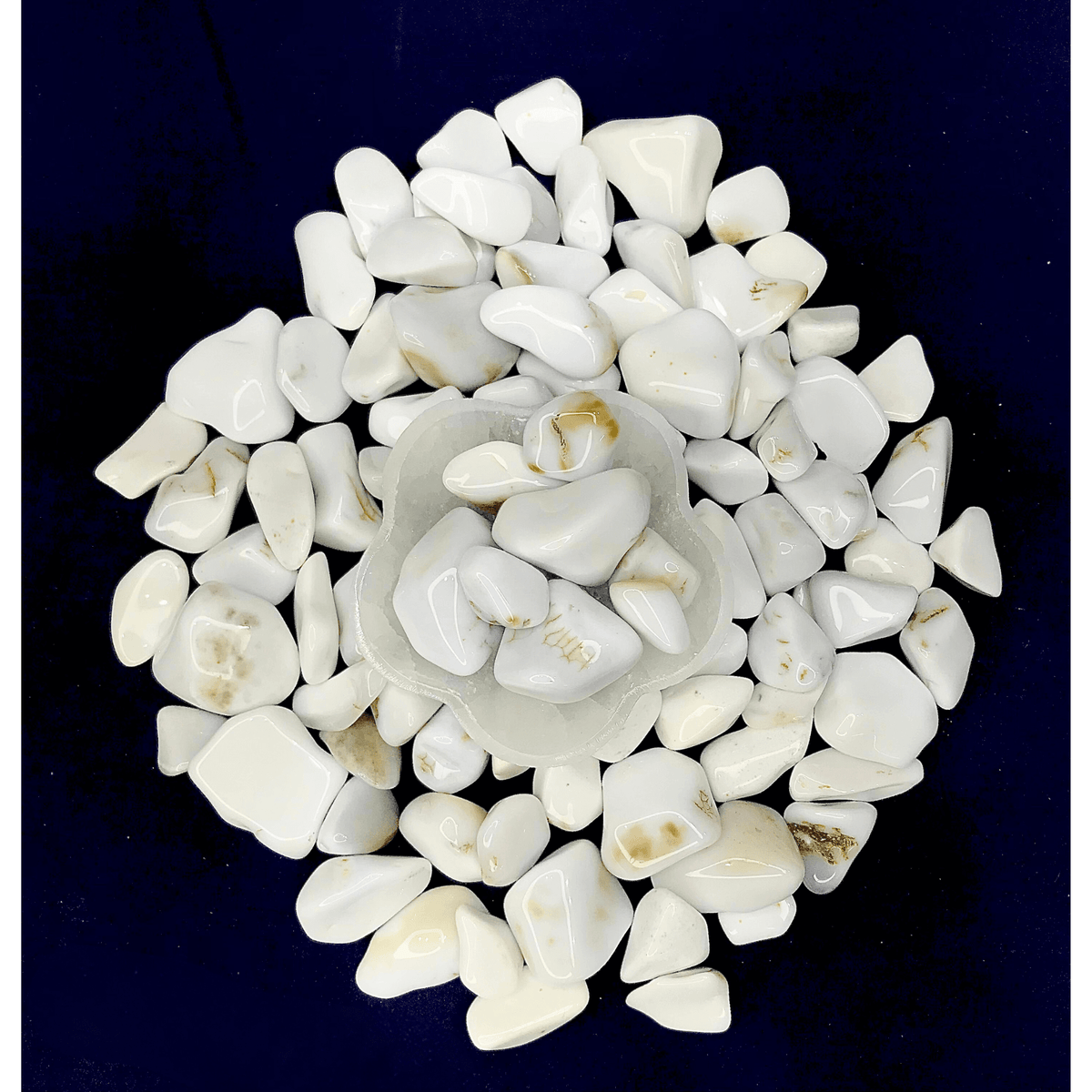Cacholong Opal Tumbled Stone - AEORA ROCKS INDIA - Healing Crystals superstore