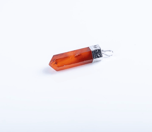 Carnelian Single Point Pendant - AEORA ROCKS INDIA - Healing Crystals superstore