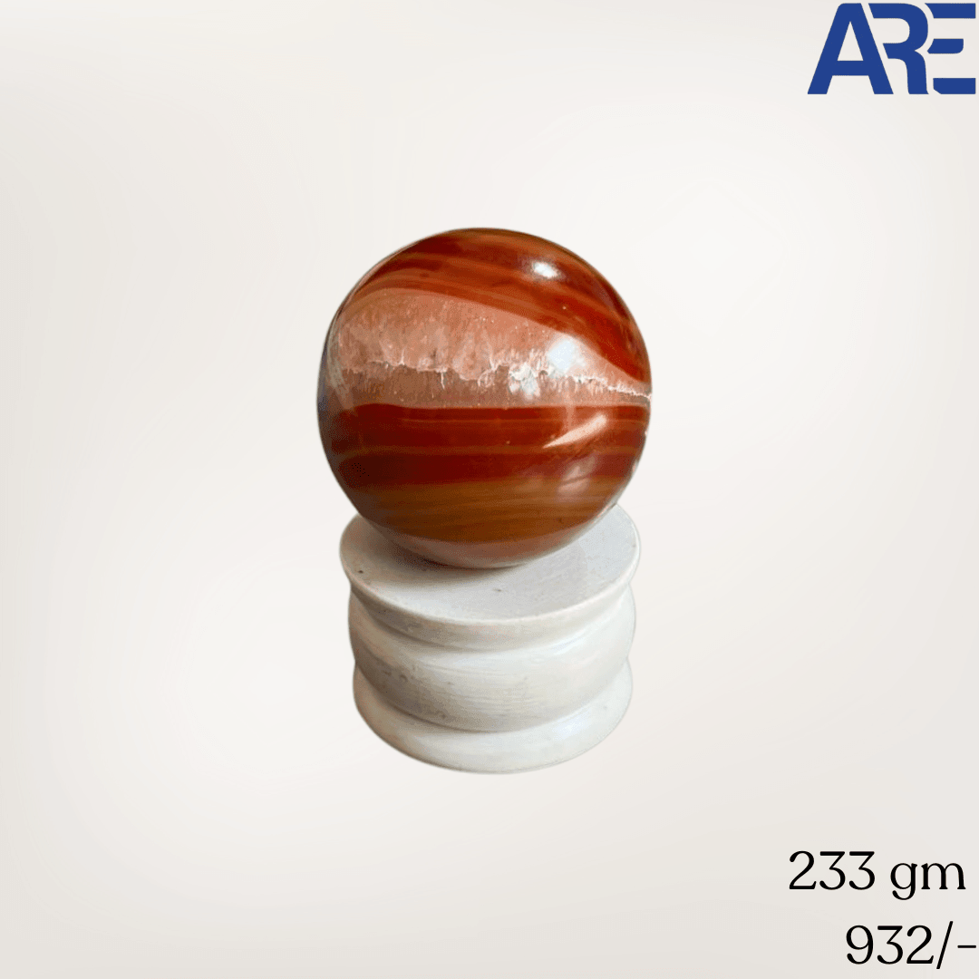 Carnelian Sphere - AEORA ROCKS INDIA - Healing Crystals superstore