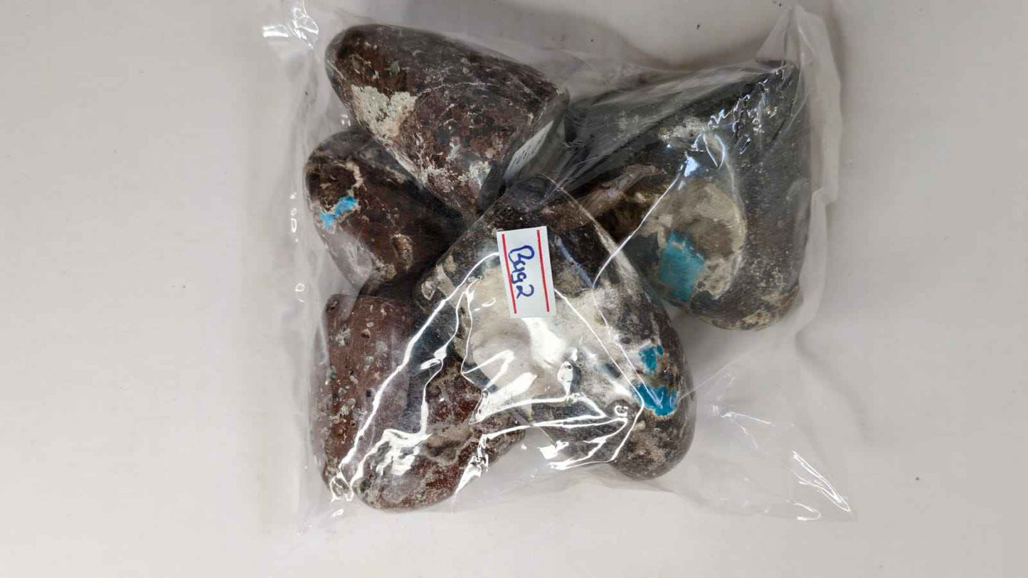 CAVANSITE FREEFORM STONES-1KG -BAG 2