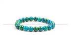 Chrysocolla Bead Bracelet 8mm in India - Aeora Rocks