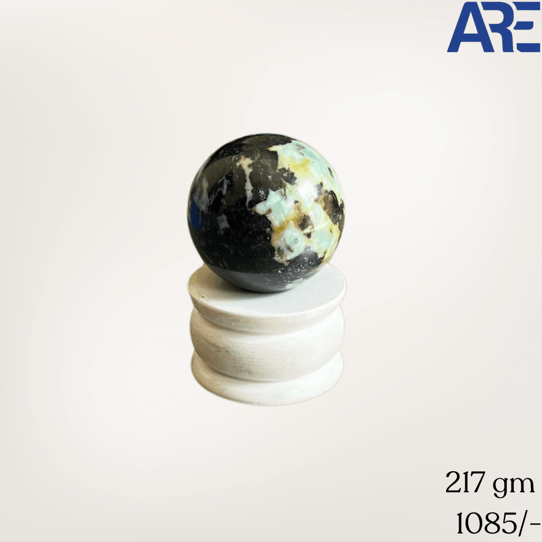 Chrysocolla Sphere - AEORA ROCKS INDIA - Healing Crystals superstore