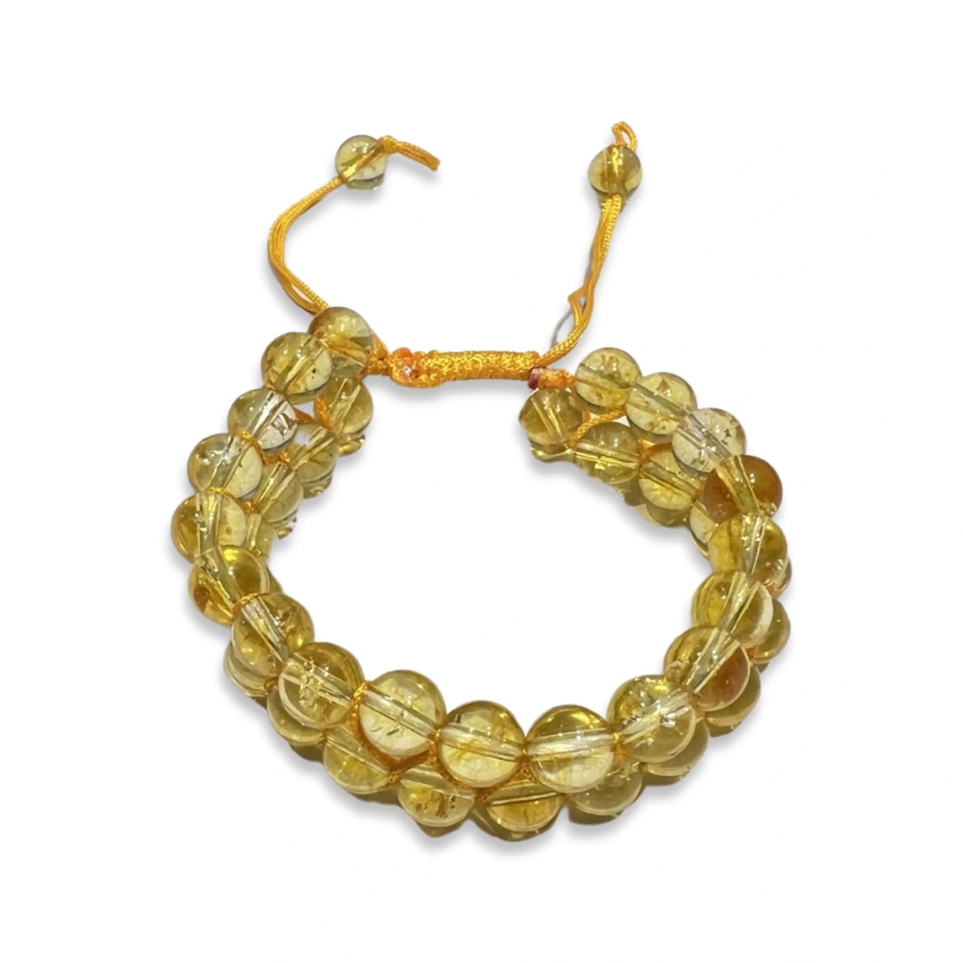 Citrine String Bracelet - AEORA ROCKS INDIA - Healing Crystals superstore