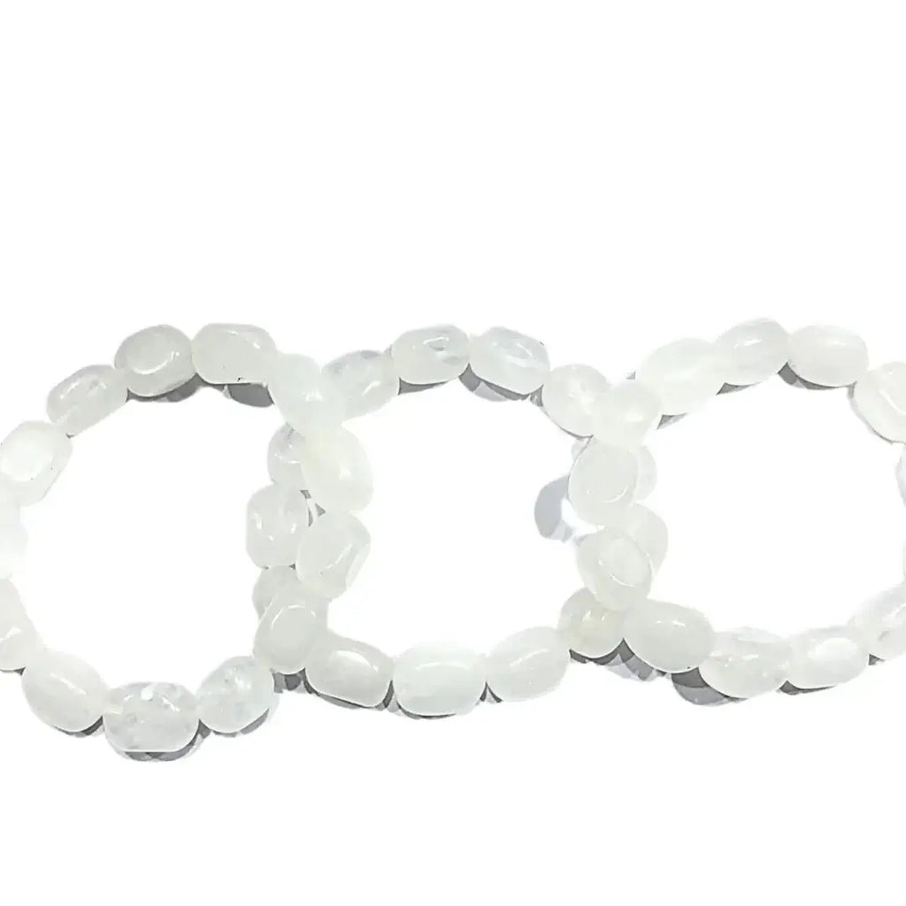 Clear Quartz tumbled Bracelet in India - Aeora Rocks - AEORA ROCKS INDIA - Healing Crystals superstore