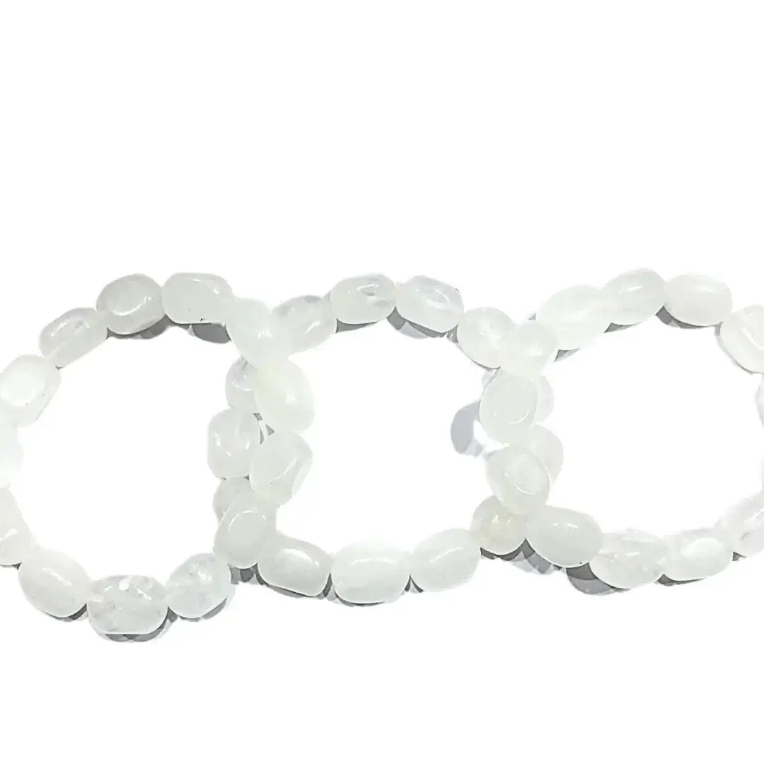 Clear Quartz tumbled Bracelet in India - Aeora Rocks - AEORA ROCKS INDIA - Healing Crystals superstore