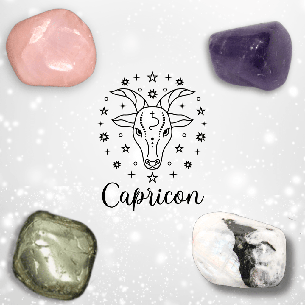 CRYSTALS AS PER ZODIAC - CAPRICON - AEORA ROCKS INDIA - Healing Crystals superstore