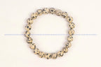 Dalmatian Jasper Bead Bracelet 8mm in India - Aeora Rocks