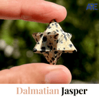 Dalmatian Jasper Merkaba - AEORA ROCKS INDIA - Healing Crystals superstore