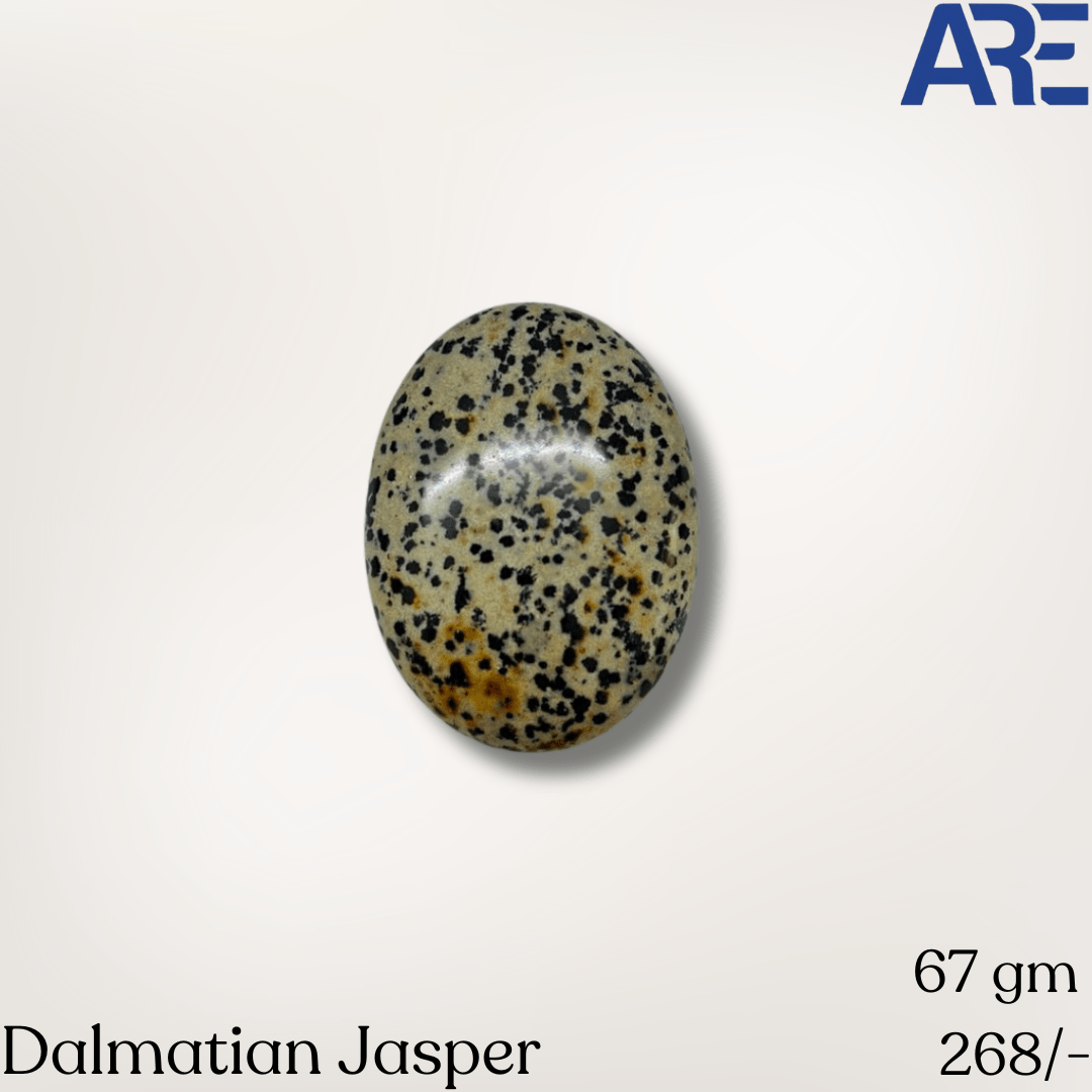 Dalmatian Jasper Palmstone - AEORA ROCKS INDIA - Healing Crystals superstore