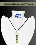 Dalmatian Jasper Vogel Pendant - AEORA ROCKS INDIA - Healing Crystals superstore