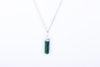 Dark Green Aventurine Single Point Pendant - AEORA ROCKS INDIA - Healing Crystals superstore