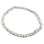 Faceted Clear Quartz Bead Bracelet in India - Aeora Rocks - AEORA ROCKS INDIA - Healing Crystals superstore