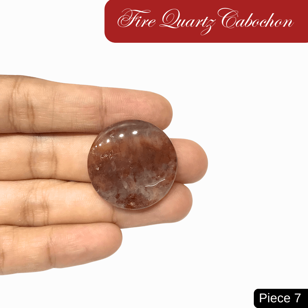 Fire Quartz Cabochons - AEORA ROCKS INDIA - Healing Crystals superstore