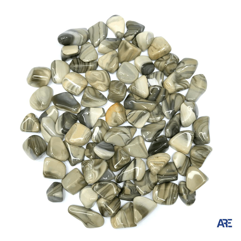 Flint Stone Poland Tumbled Stone - AEORA ROCKS INDIA - Healing Crystals superstore