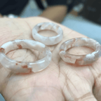 Flower Agate Ring - AEORA ROCKS INDIA - Healing Crystals superstore