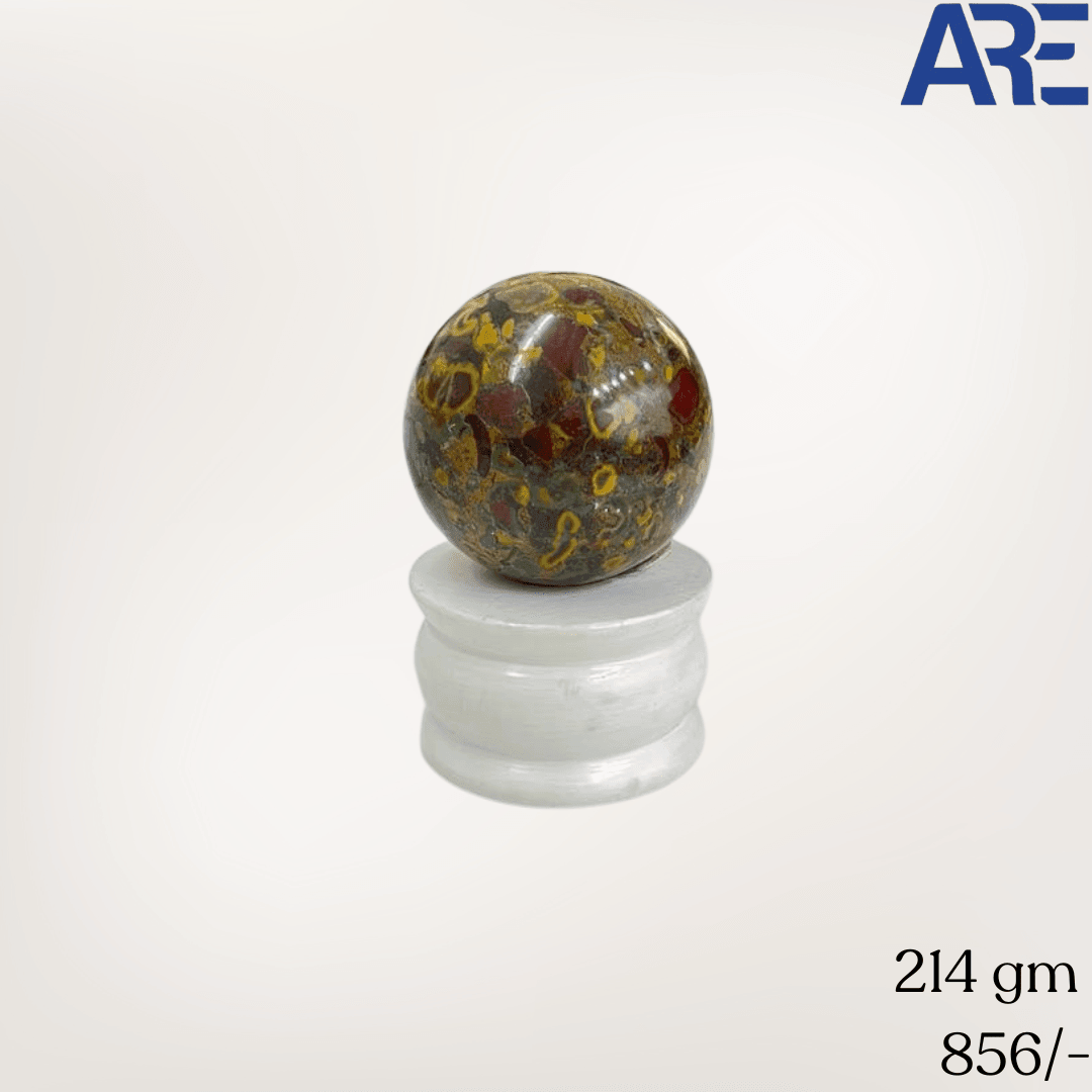 Fruit Jasper Sphere - AEORA ROCKS INDIA - Healing Crystals superstore