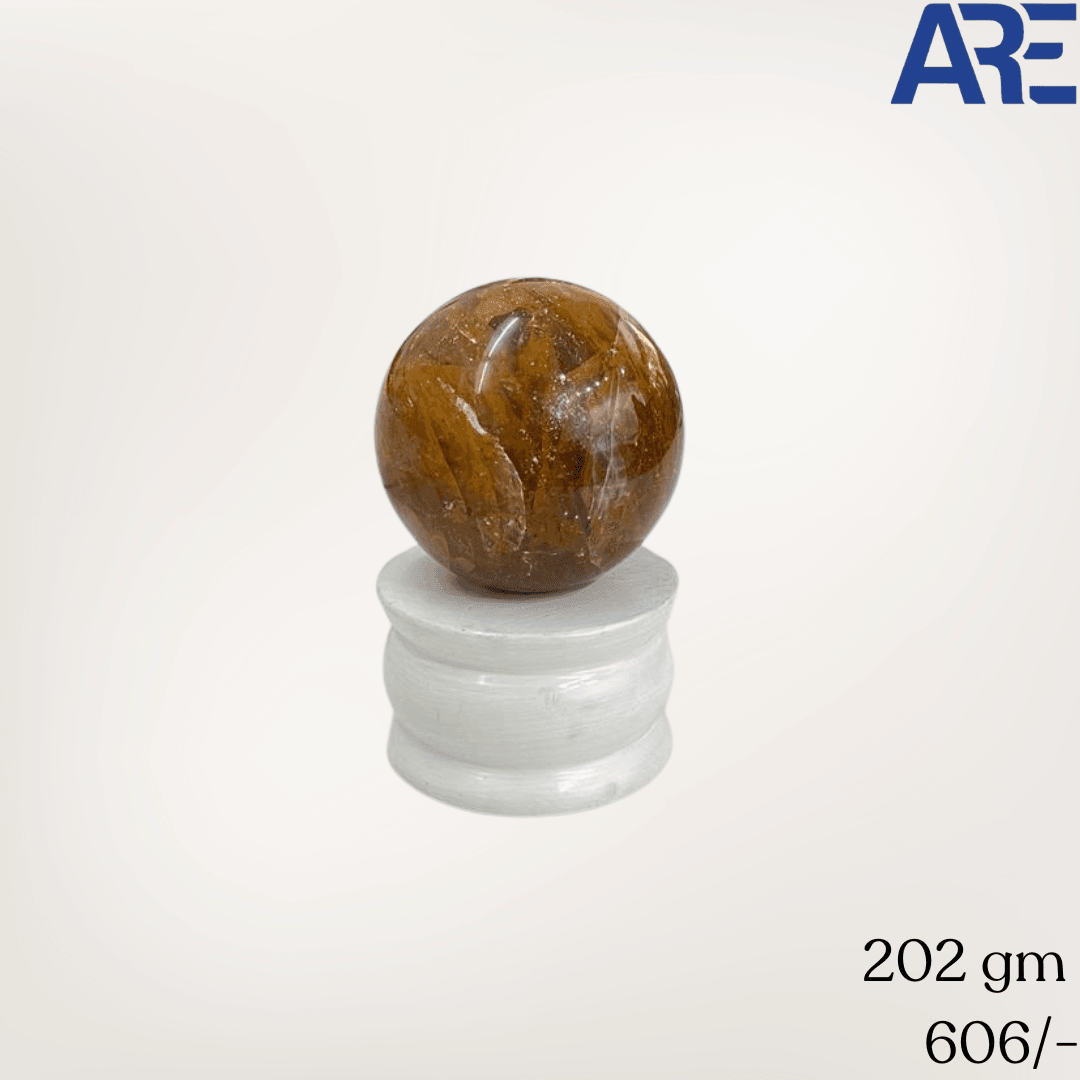 Golden Healer Sphere - AEORA ROCKS INDIA - Healing Crystals superstore