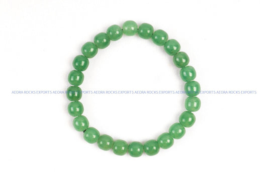 Green Aventurine Bead Bracelet in India - Aeora Rocks - AEORA ROCKS INDIA - Healing Crystals superstore