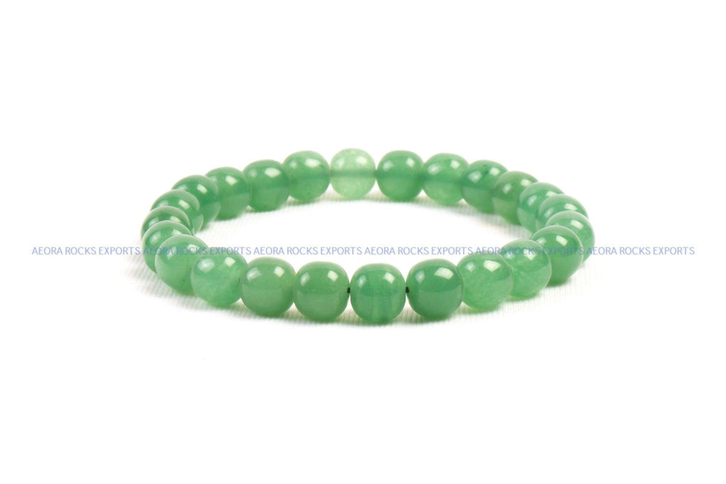 Green Aventurine Bead Bracelet in India - Aeora Rocks - AEORA ROCKS INDIA - Healing Crystals superstore