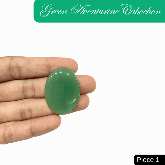 Green Aventurine Cabochons - AEORA ROCKS INDIA - Healing Crystals superstore